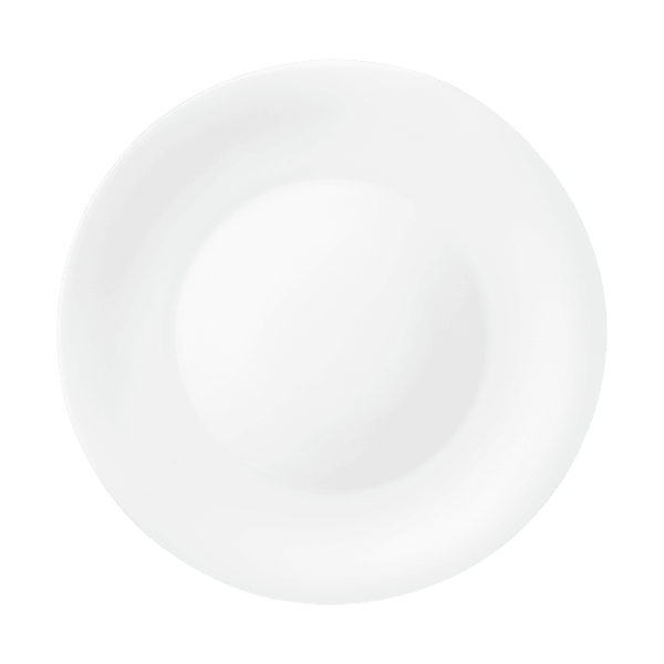Bormioli rocco white moon dinner plate 27cm - Tamig